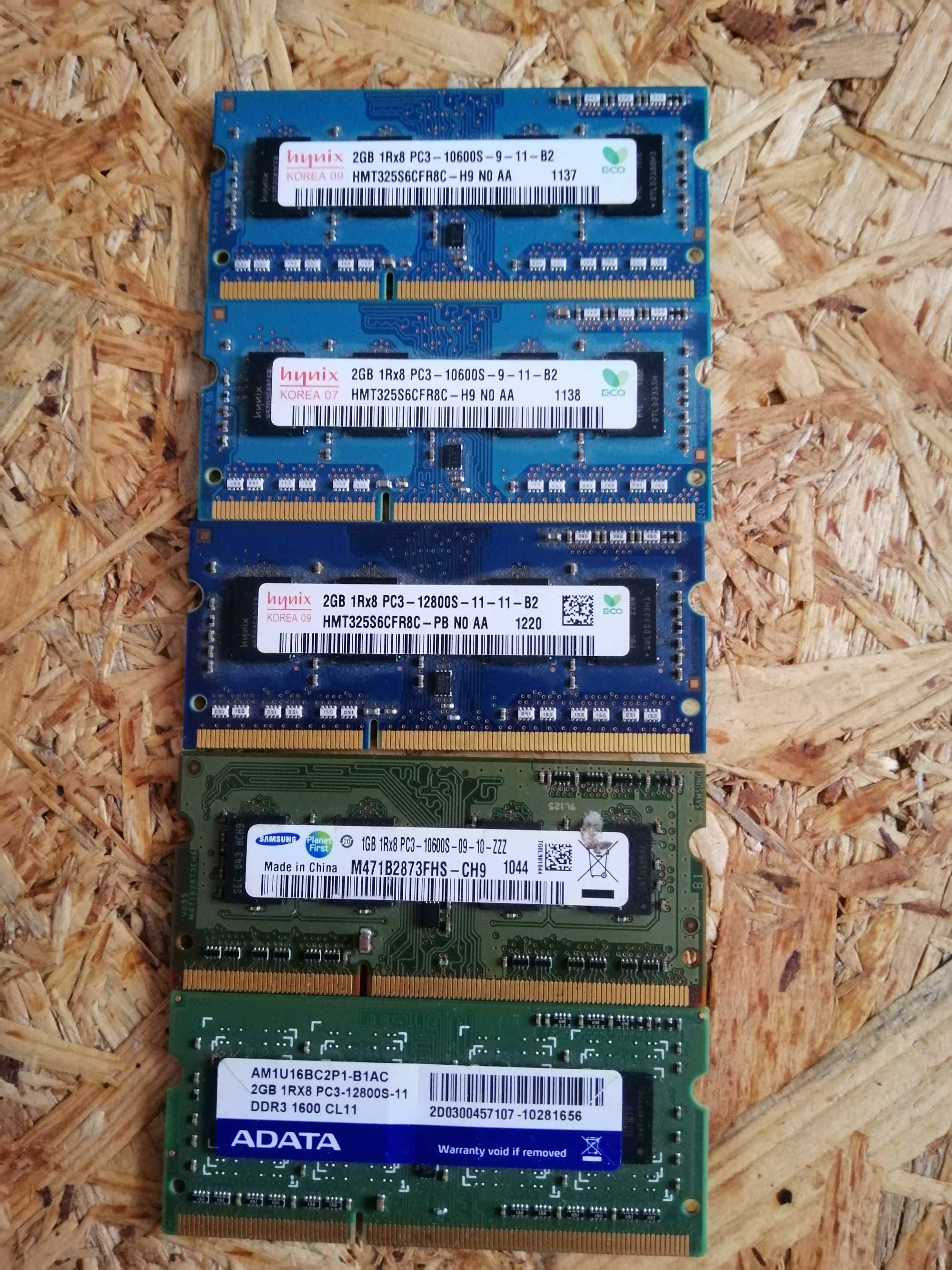 Оперативна пам'ять, озу, для ноутбука DDR2/DDR3. SO-Dimm