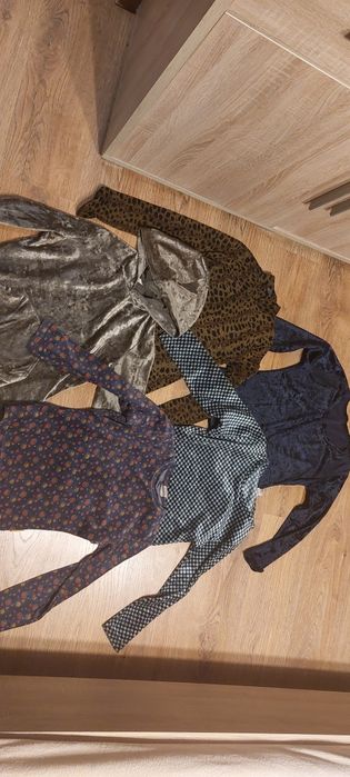 Zestaw 5 bluzek z długim rękawem