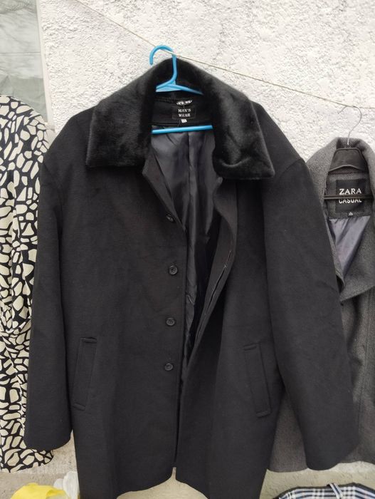 пальто кашемир 60размер