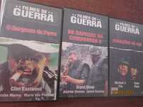 5 VHS - Filmes de guerra