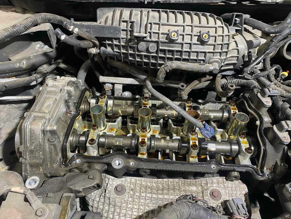 Регулировка клапанов Nissan Rogue 2.5 QR25DE