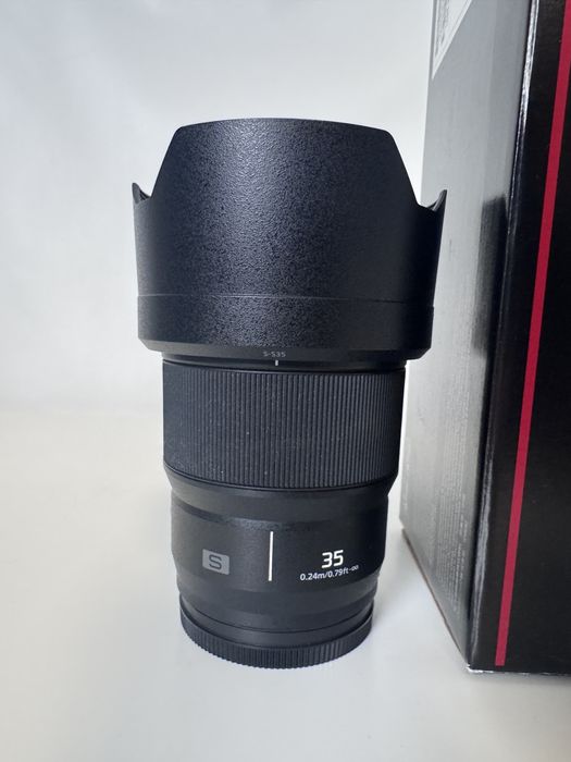 Obiektyw Lumix S 35mm f1.8 / Jak nowy / Panasonic / L Mount