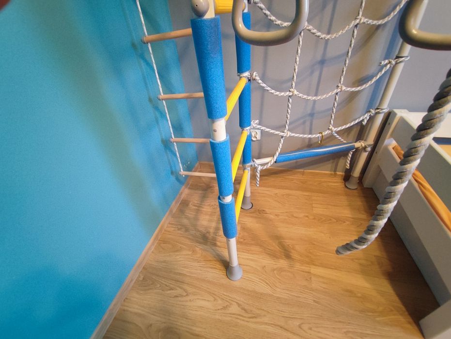 Drabinka drabinki gimnastyczna Merkury 2 srebrna.