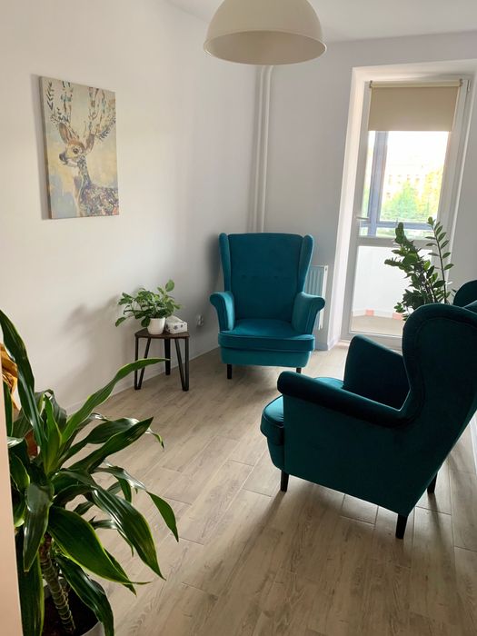 Gabinet dla psychologa/psychoterapeuty/coacha. Terapia. Psychoterapia.