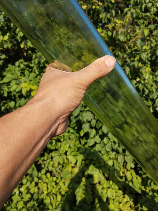 Труба стеклянная 92мм. Труба скляна