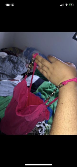 Vestido rosa de festa da shein