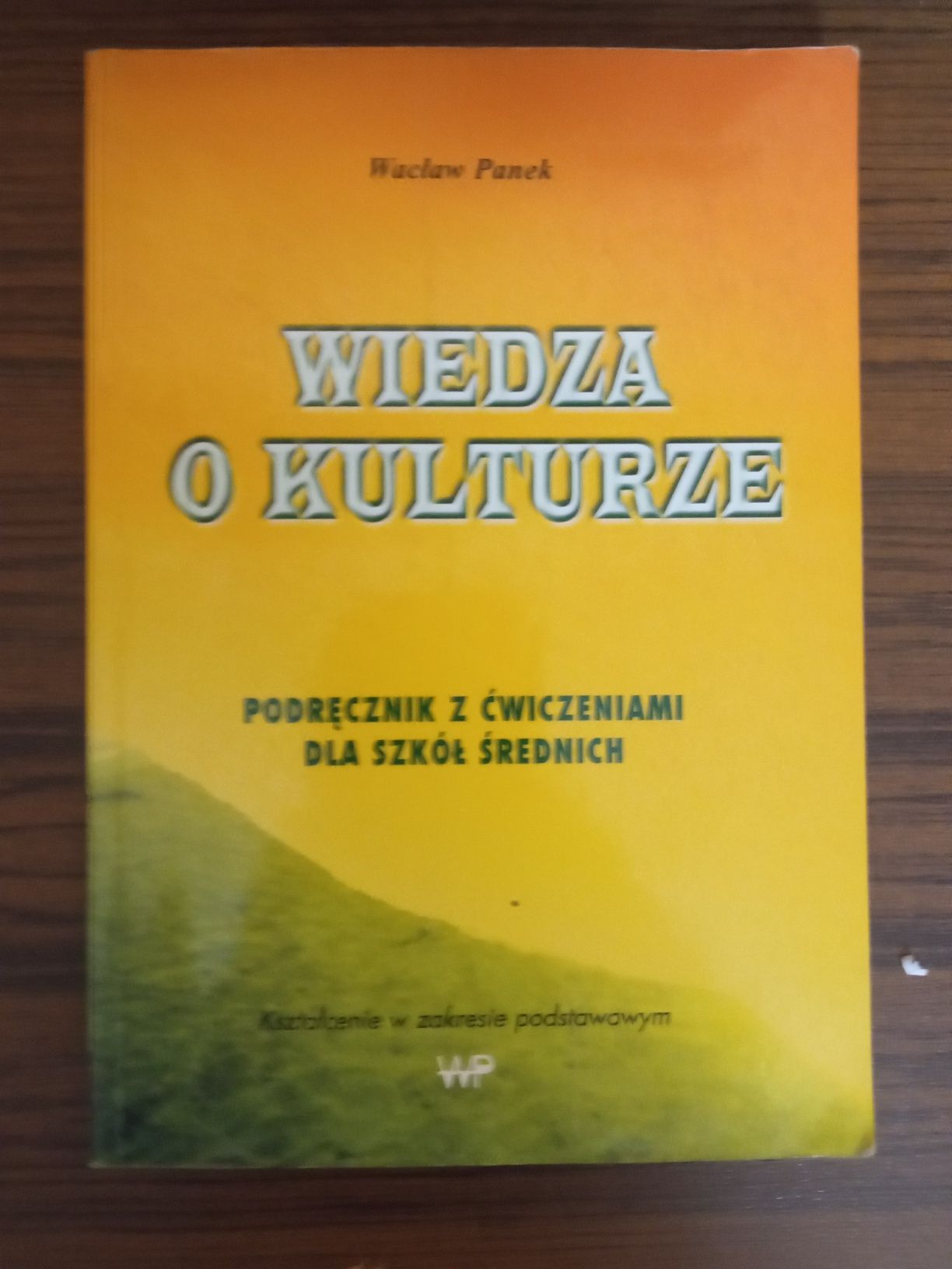 Ksiażka " Wiedzą o kulturze" podręcznik