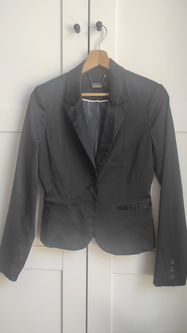 Reserved Marynarka + spódnica elegancka garsonka r. 36