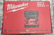 Milwaukee M18 VC-2 Odkurzacz budowlany Nowy Zestaw bez Baterii