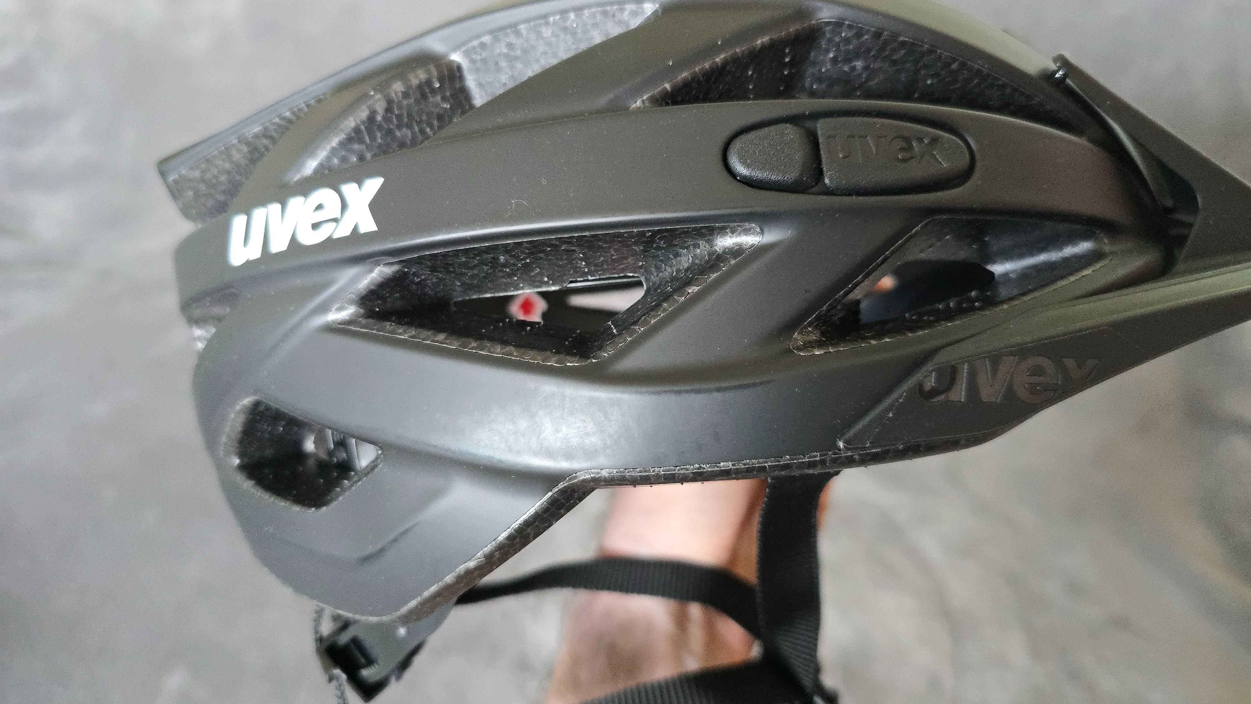 Kask mtb enduro UVEX I-VO CC MIPS czarny matt 52-57cm Ma Mikro Ryski