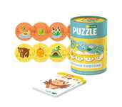 Dodo Mon - Puzzle dwustronne Kochane zwierzaki 6 x 4 el.