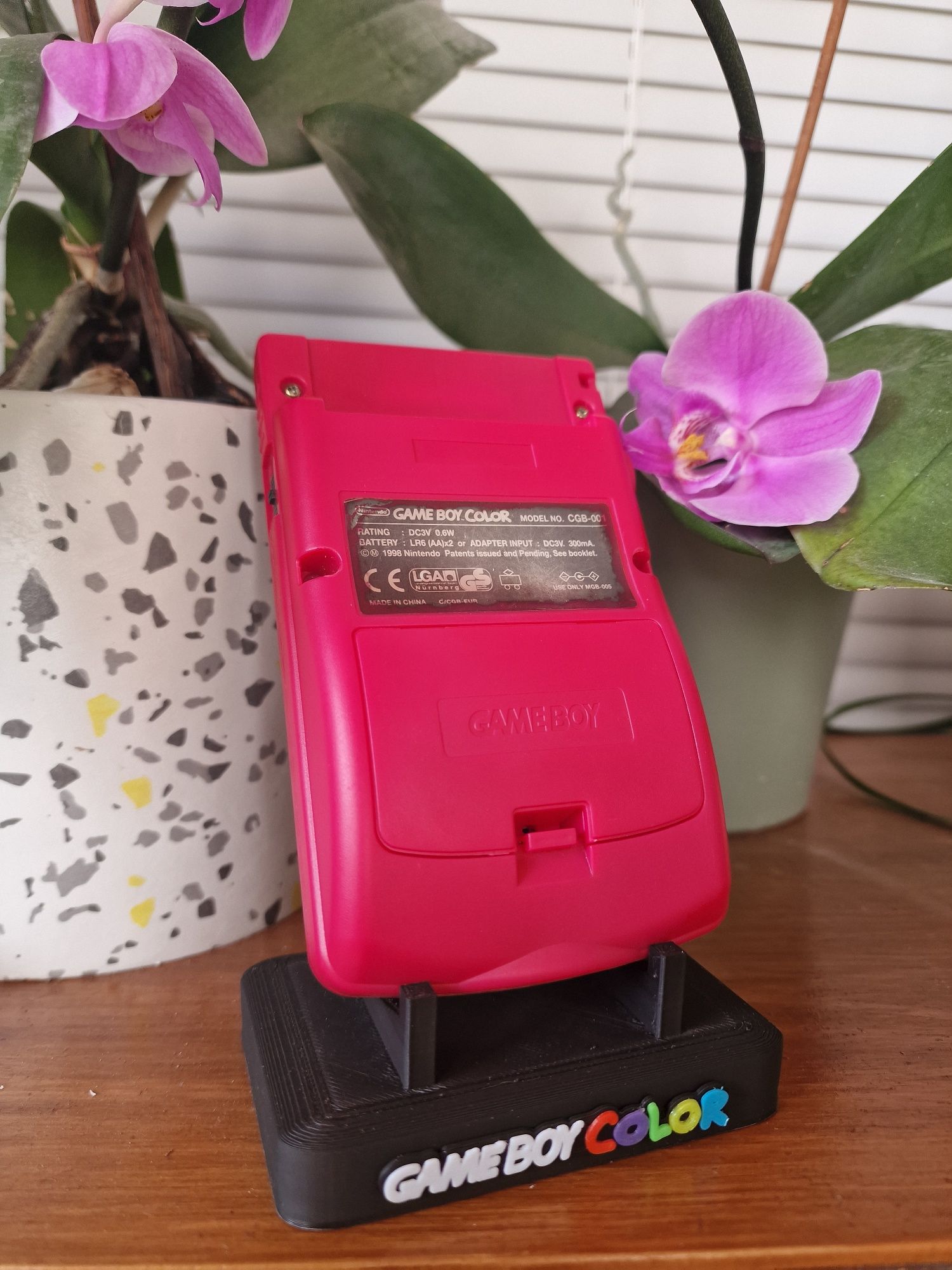 Gameboy color vermelha