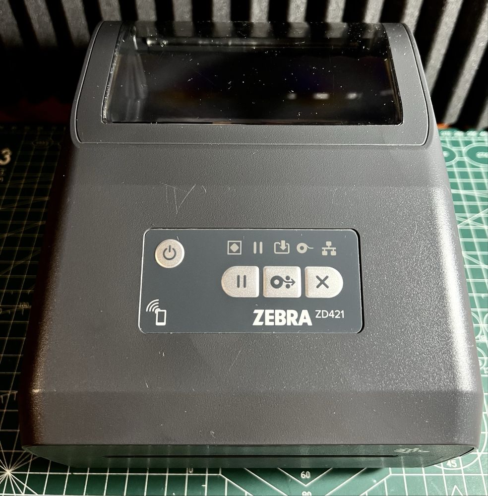 Термопринтер етикеток, штрих-кодів Zebra ZD421 для Нової Пошти