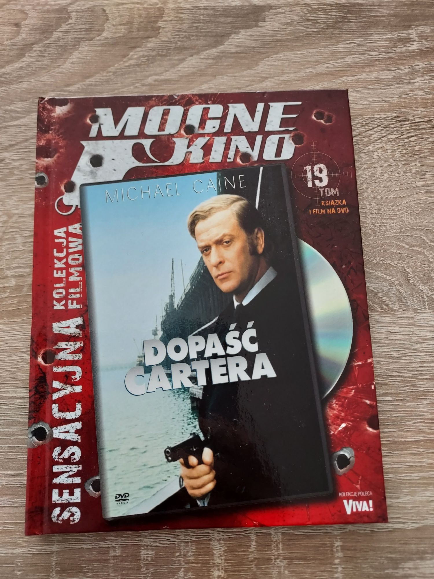 Dopaść Cartera- Michael Caine- Film Dvd Polskie Napisy Unikat