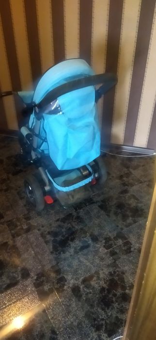 Продам или обменяю детский велосипед с родительской ручкой с торгом