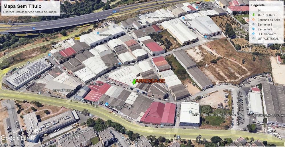 Armazém amplo Sacavém/Lisboa