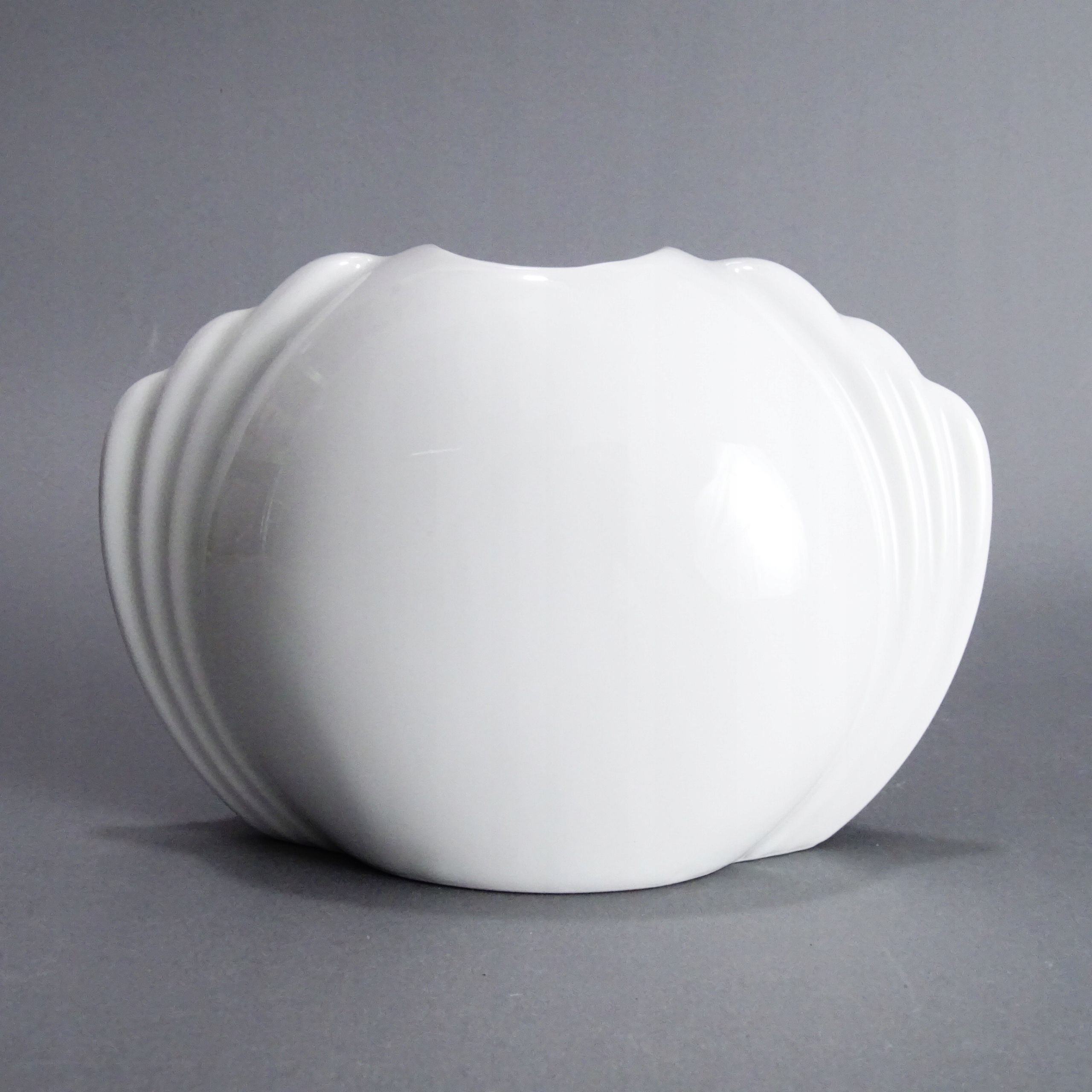 eschenbach piękny designerski biały wazon porcelanowy