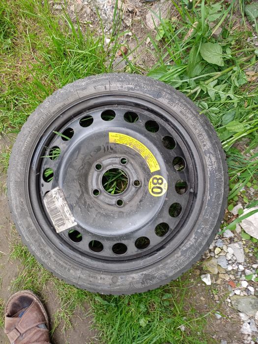 Koło dojazdowe opel