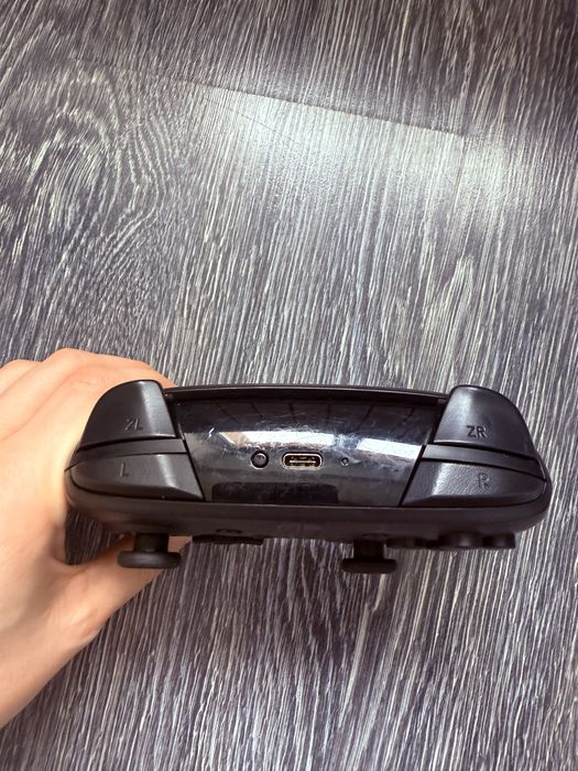 2 оригінальні геймпади Nintendo Switch (чорні, Joy-Con)