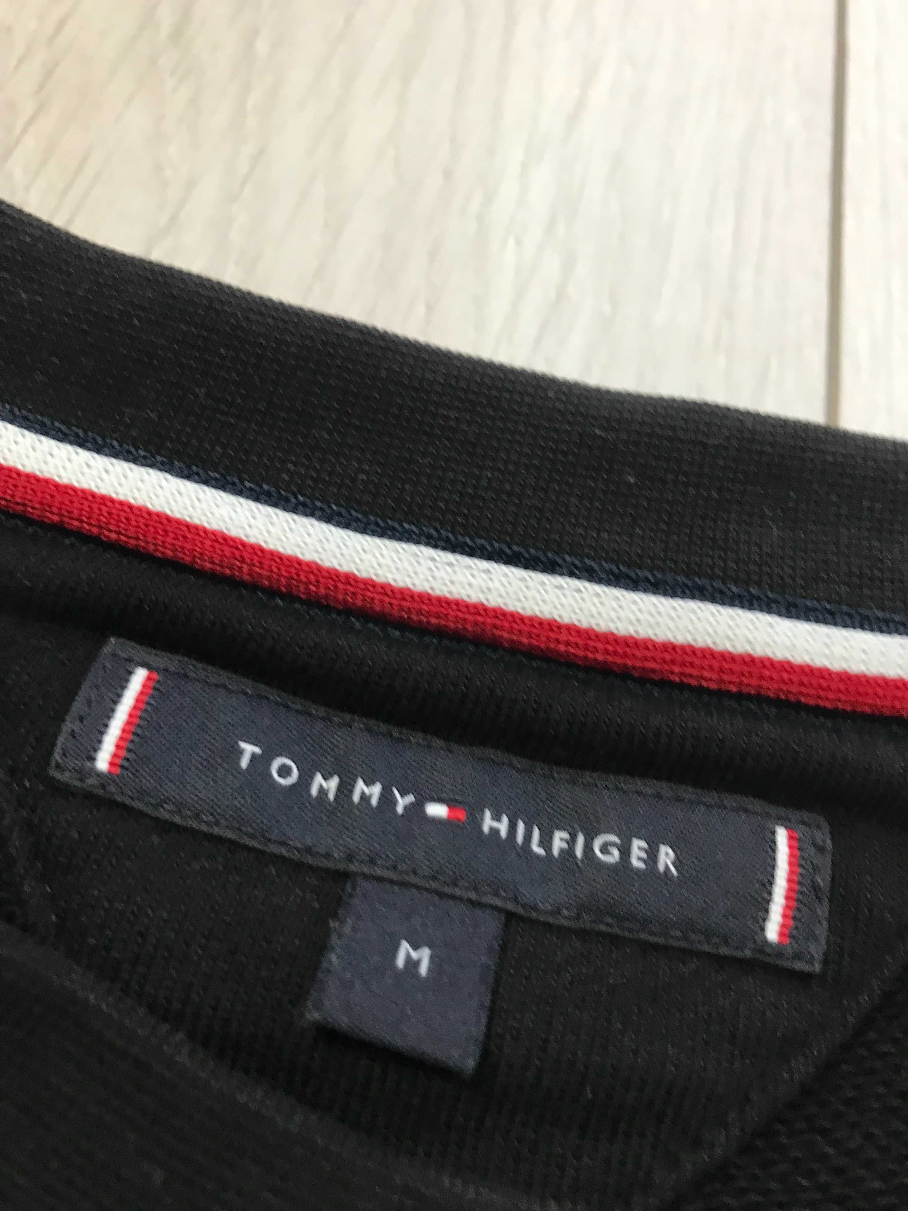 TOMMY HILFIGER r.M oryginalna bluza bez kaptura męska stan BDB