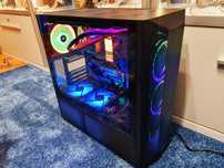 Komputer PC i7 10700k, Lian Li, 32GB RAM 3600, m2 500GB, AIO, Corsair