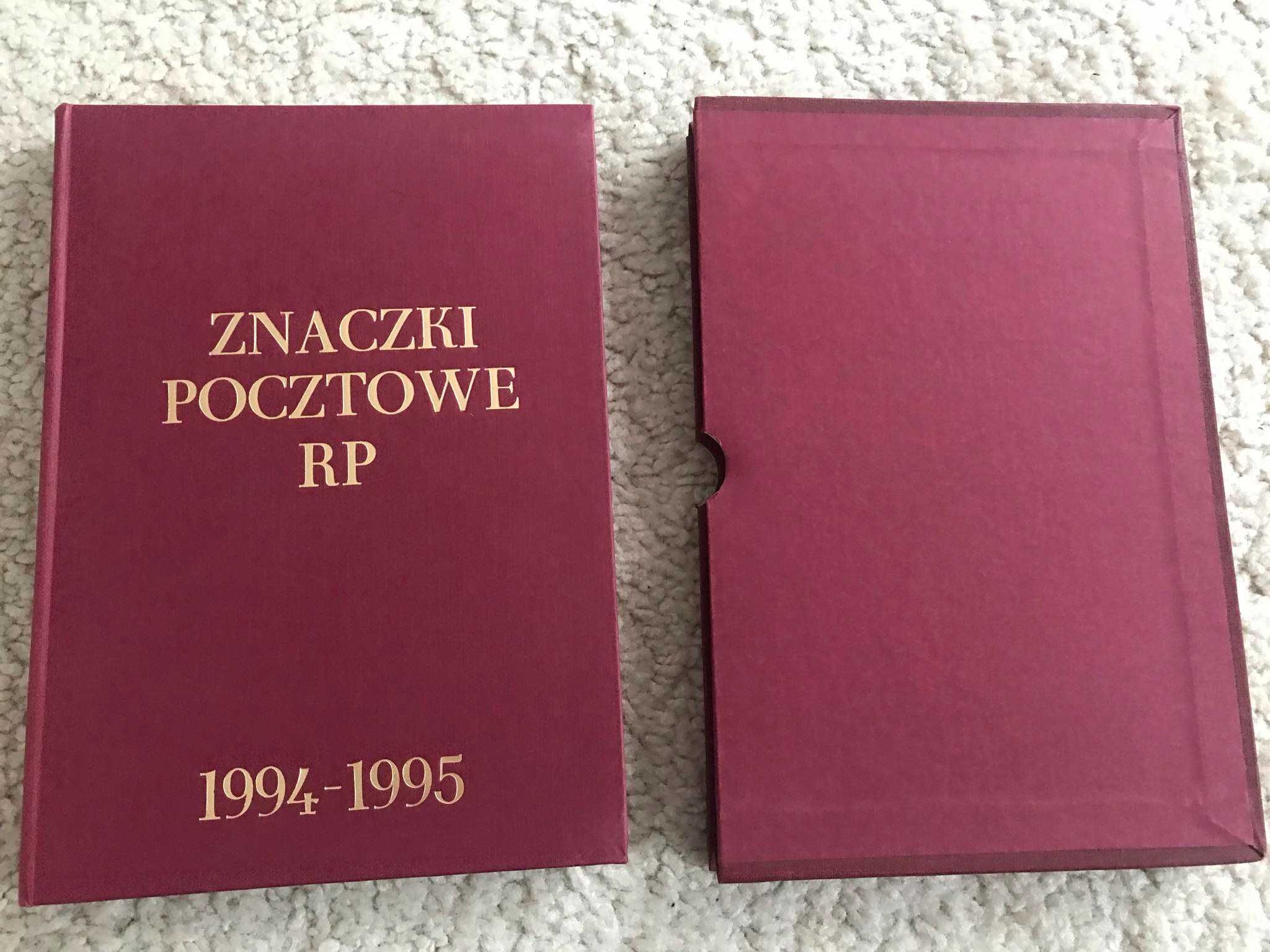 Znaczki pocztowe tom XX RP fischer 1994 - 1995r.