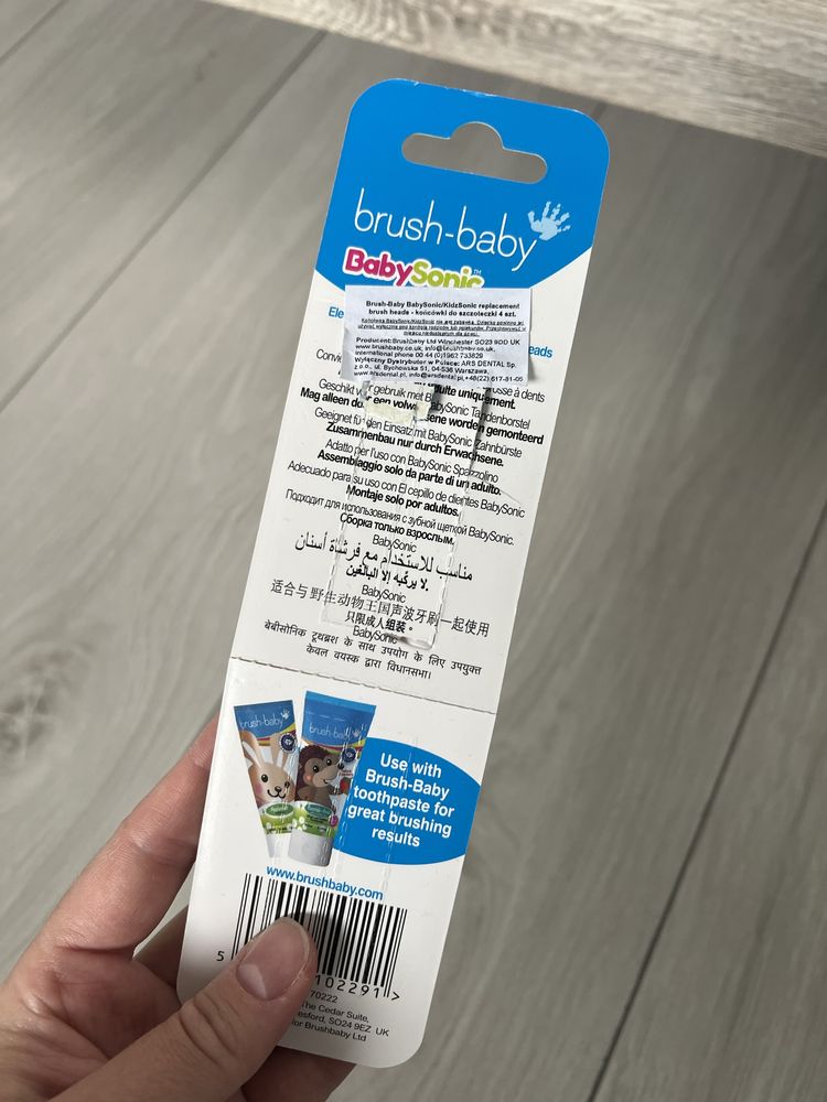 Brush-Baby końcówki do szczoteczki dla dzieci i niemowląt