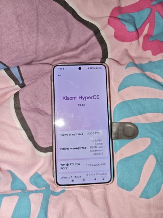 Xiaomi Poco F7 Pro 12 GB,512 GB,Ideał.Gwarancja 31.05.2027