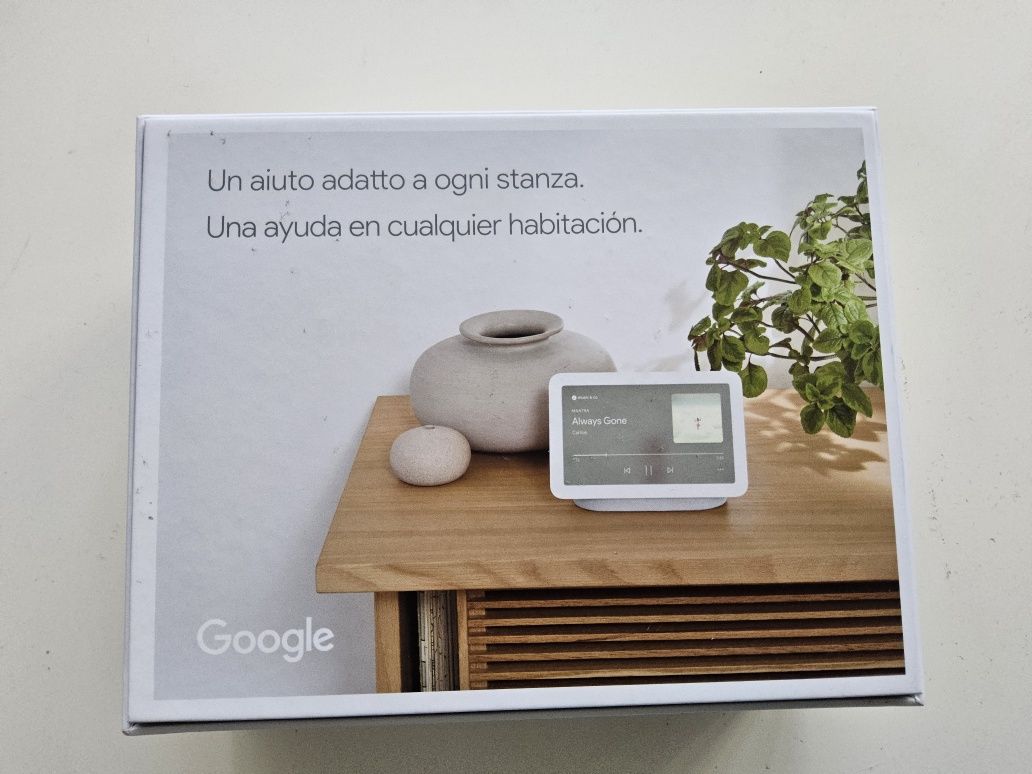 Coluna Inteligente c/ Ecrã Touch 7'' Google NEST HUB (2ª geração)