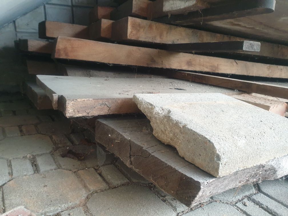 deski dąb suchy leżakowany..zadaszony..19 letni 7cm 5cm