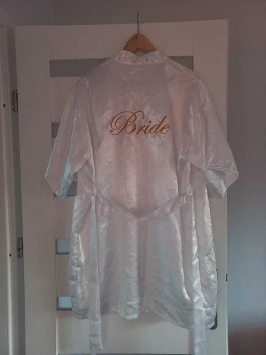 szlafrok biały Bride