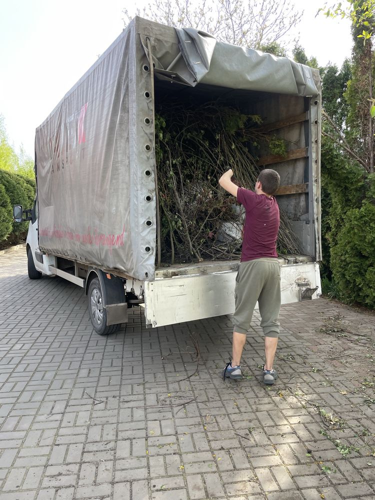 Вывоз веток, мусора, старой мебели,хлама. Авто Renault Master