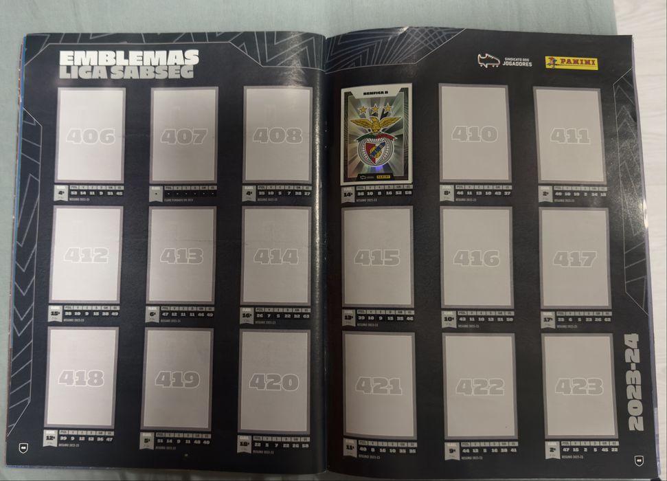 caderneta FUTEBOL 2022-24 LIGA BETCLIC da Panini