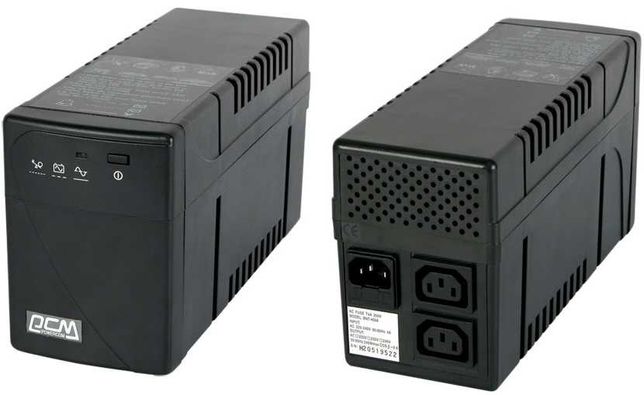 Источник бесперебойного питания UPS Powercom BNT-400 AP,  (ибп, дбж)