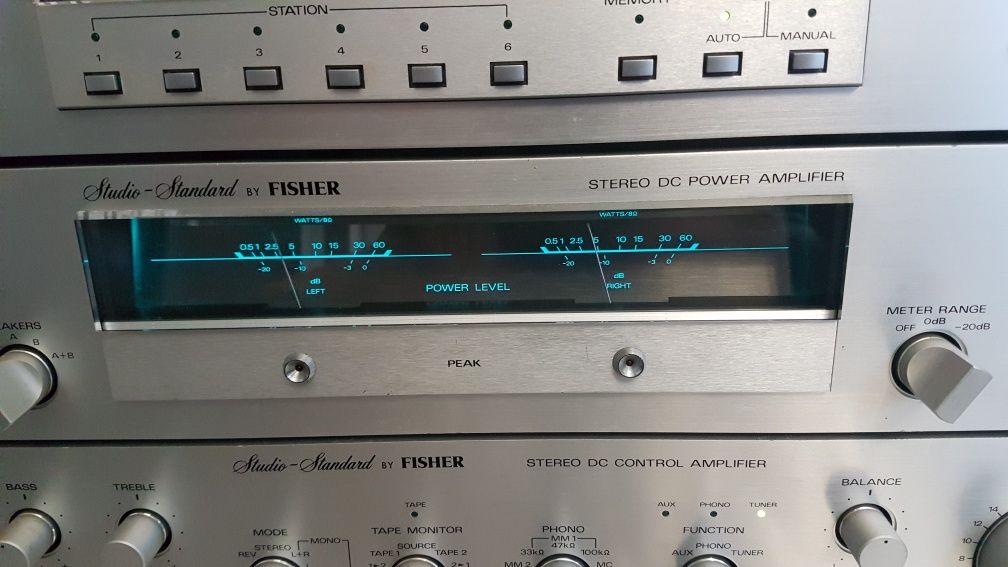 Fisher zestaw  stereo 3000  wieża segmentowa vintage