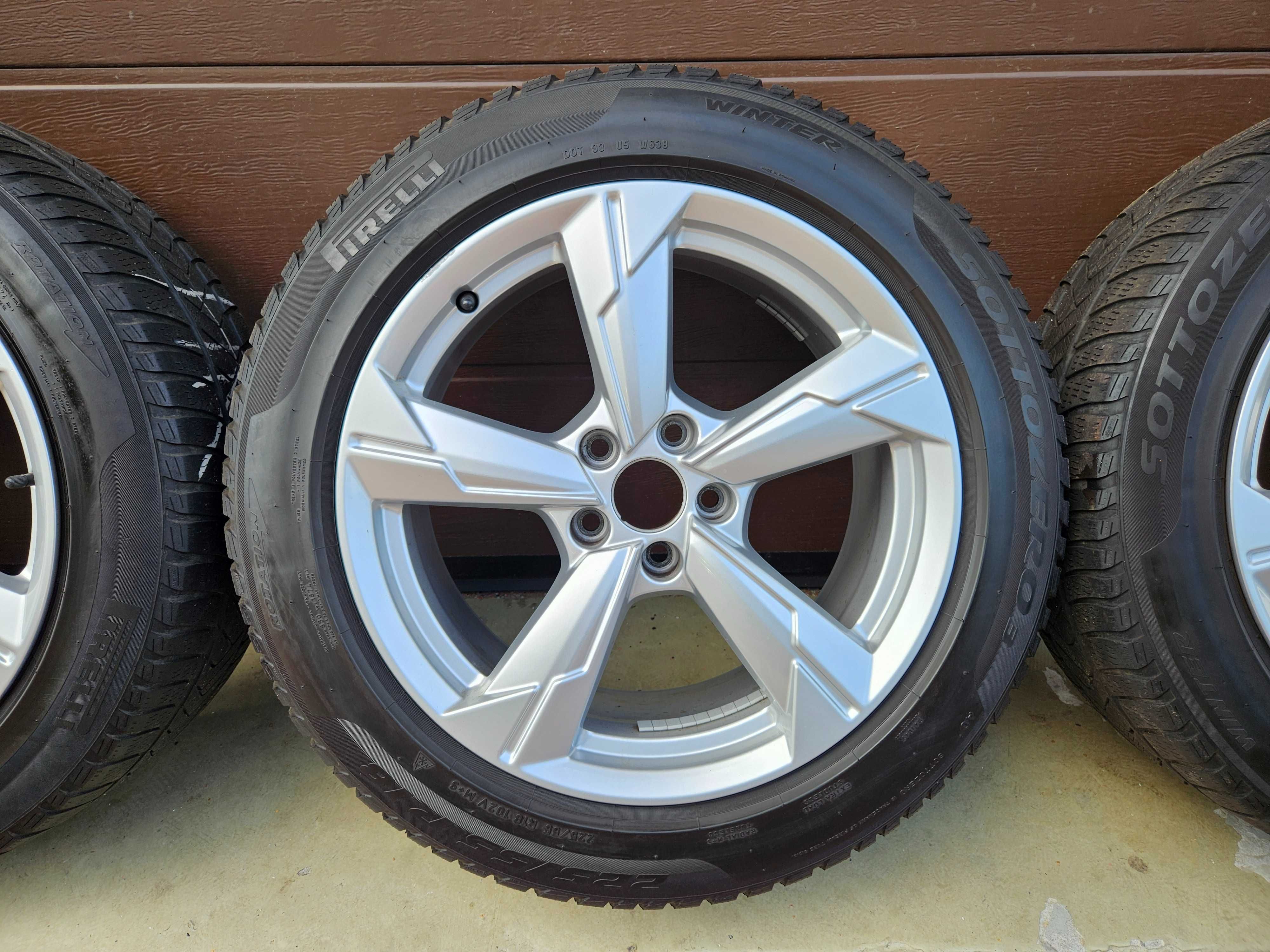 Audi 18" A4 A5 A6 Q5 Q7 225/55R18 koła Seat Skoda VW alufelgi 5x112