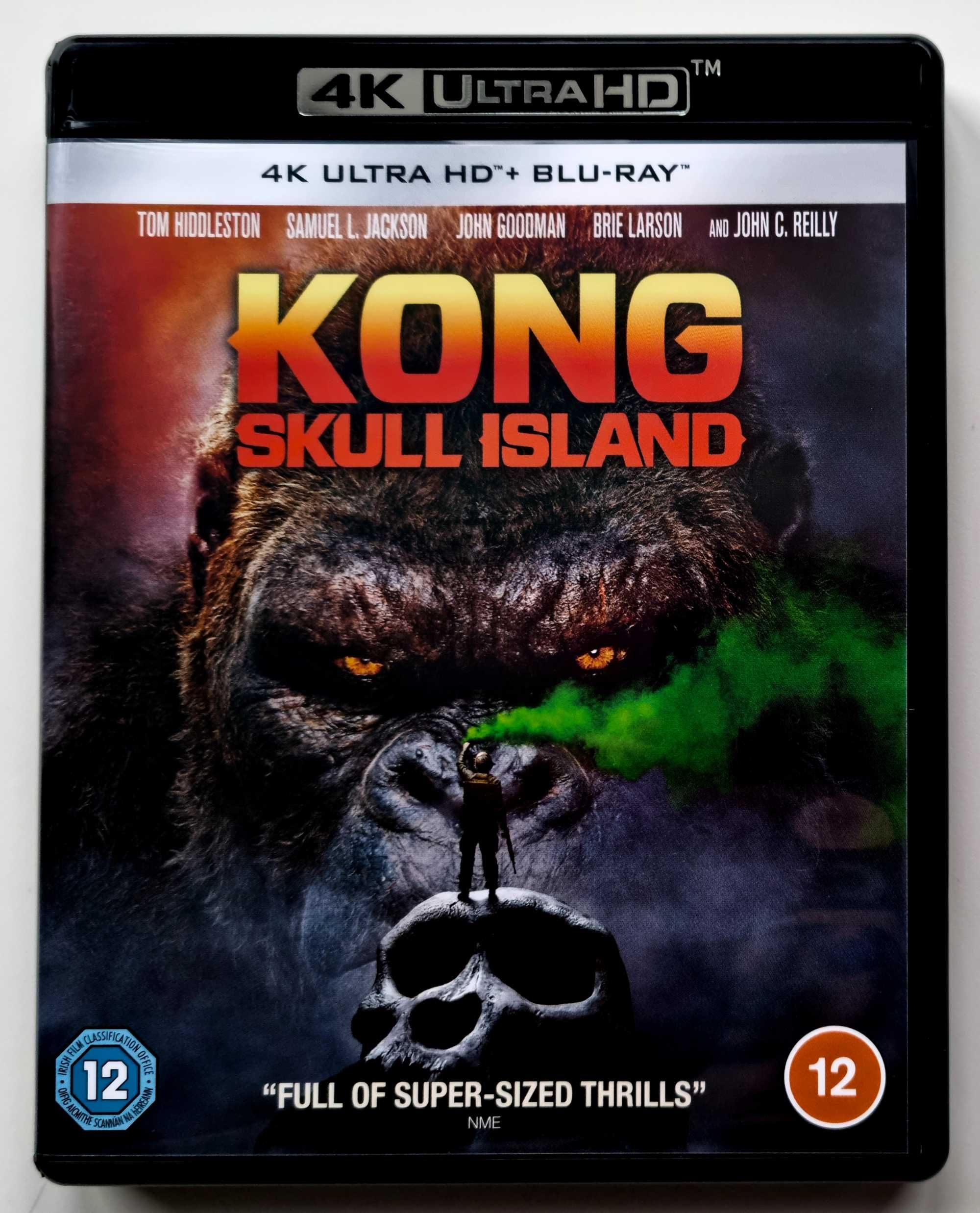 Godzilla, Kong Wyspa Czaszki, Godzilla vs Kong 4K UHD Blu-Ray PL