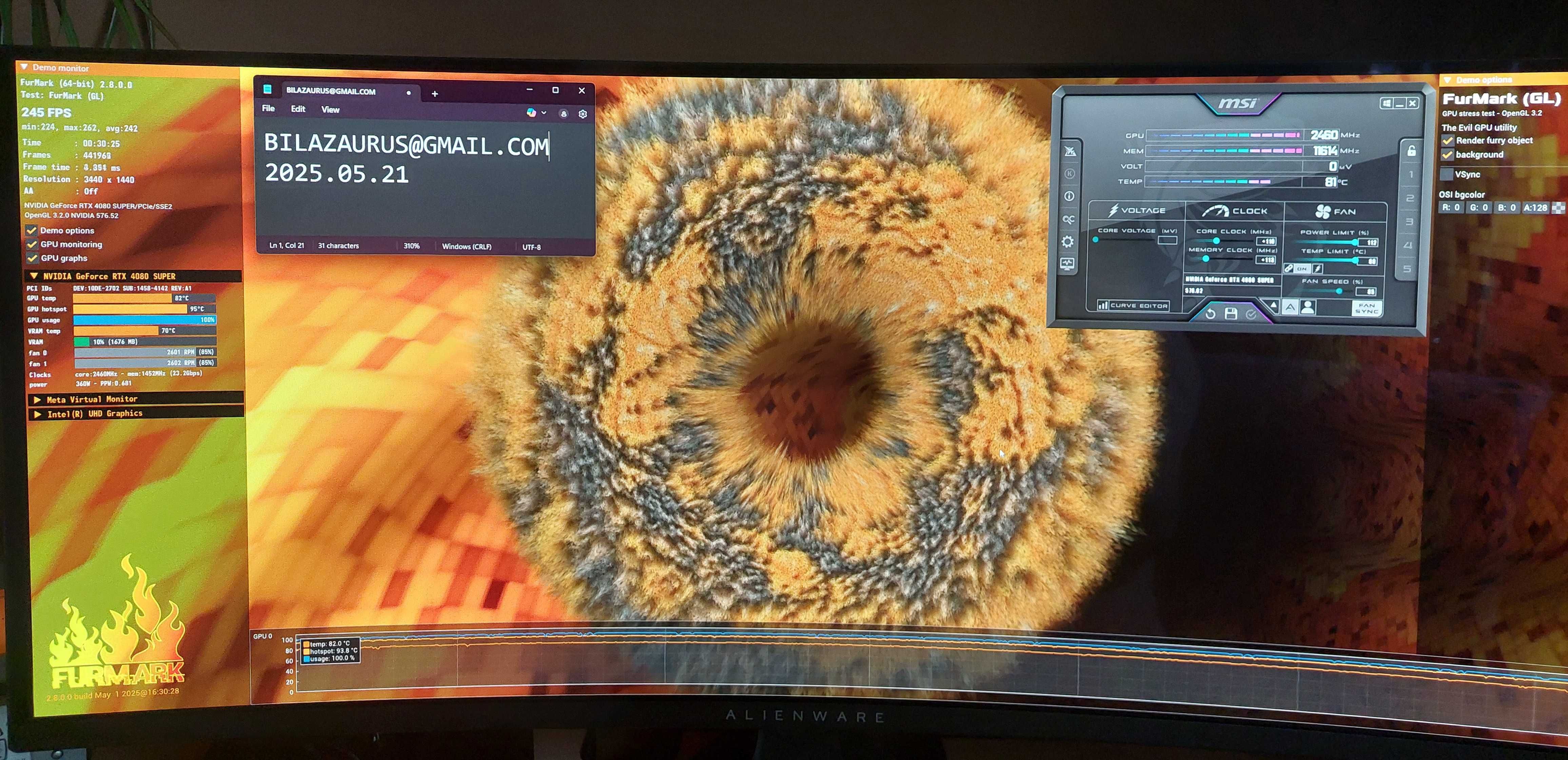 RTX 4080 Super - Gigabyte Windforce