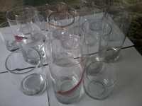 szklanki szklaneczki różne wielkości