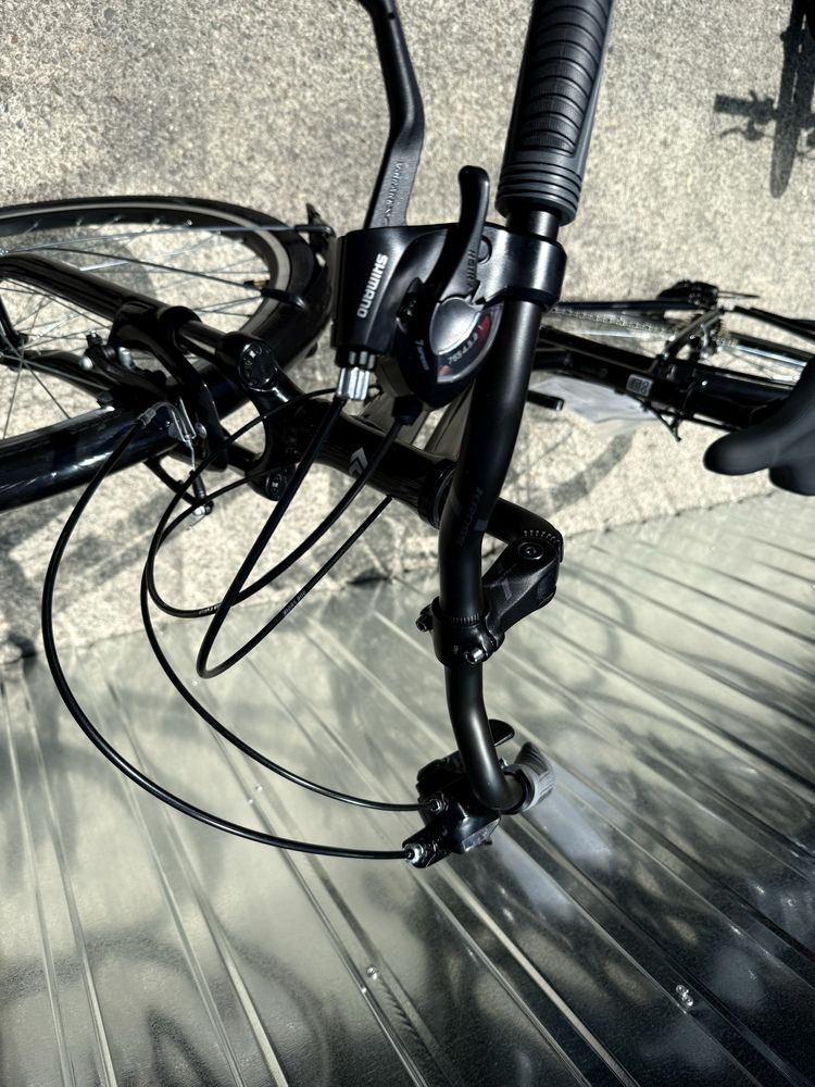 Rower trekkingowy miejski Kross Trans 1.0 D 28 rama xs 15”