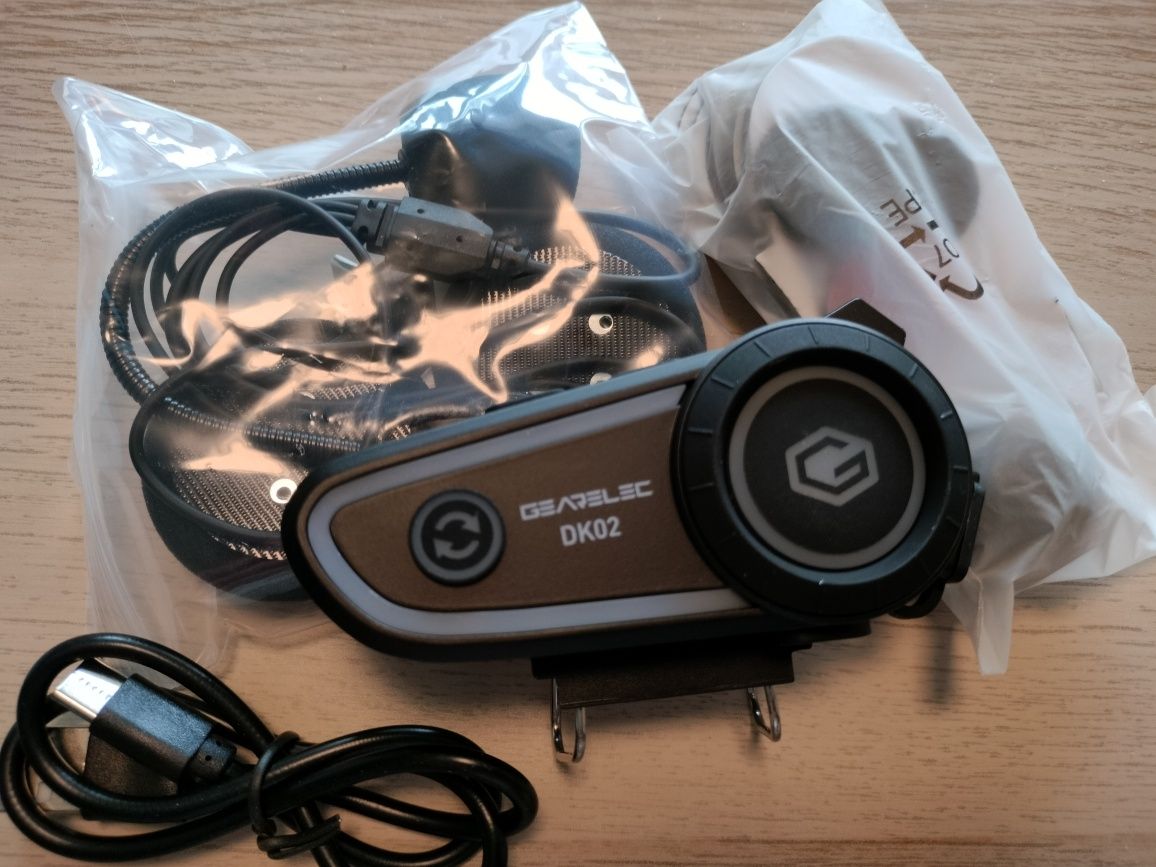Gearelec DK02 zestaw słuchawkowy do kasku stereo Bluetooth 2800 mAh