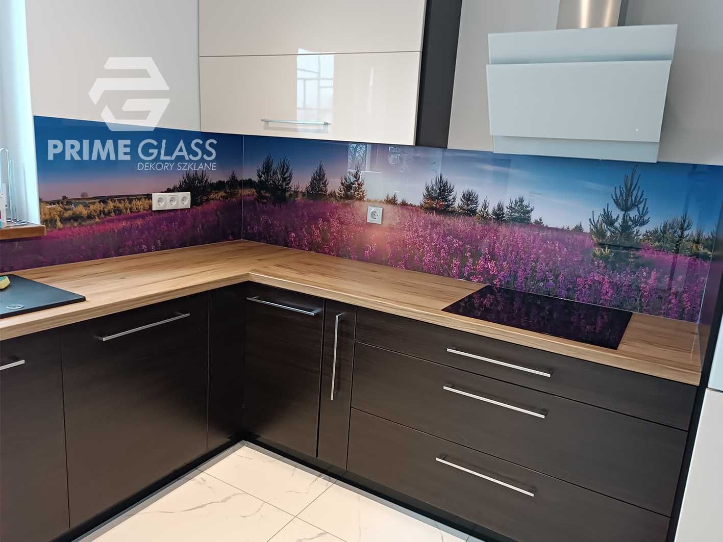 Panel szklany do kuchni szkło z grafiką hartowane lakobel