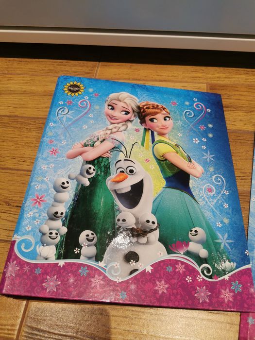 Zestaw do przedszkola Frozen Kraina lodu segregator, teczka, worek