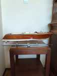 Drewniany model Łodzi,,Riva Aguarama " 66 cm