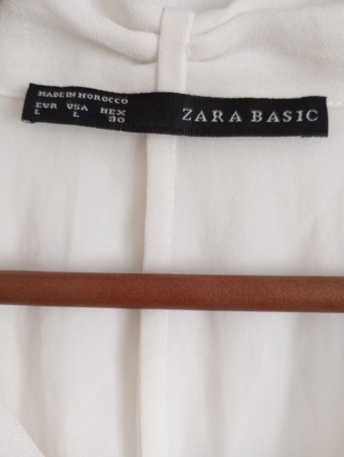 Camisa Túnica Zara Tamanho L