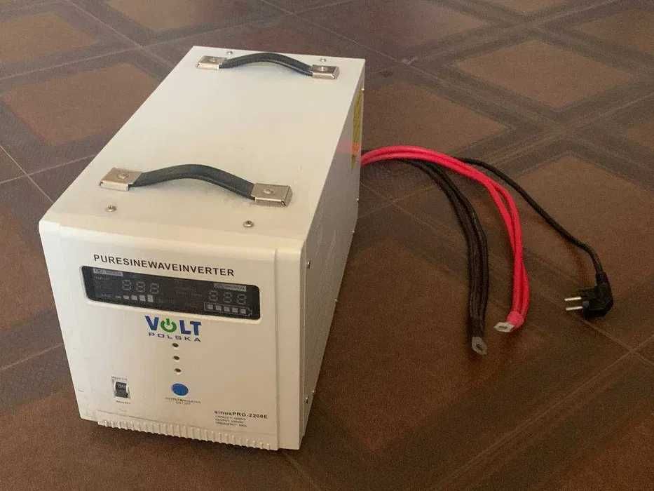Інвертор Polska SINUS PRO 2200E+Акумуляторна батарея MEXXSUN 12V 150AH