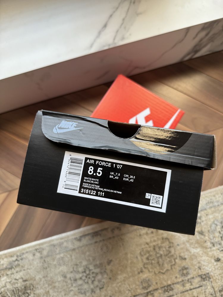 Nike air Force 1 Low Black Supreme 1:1 ORIGINAL
