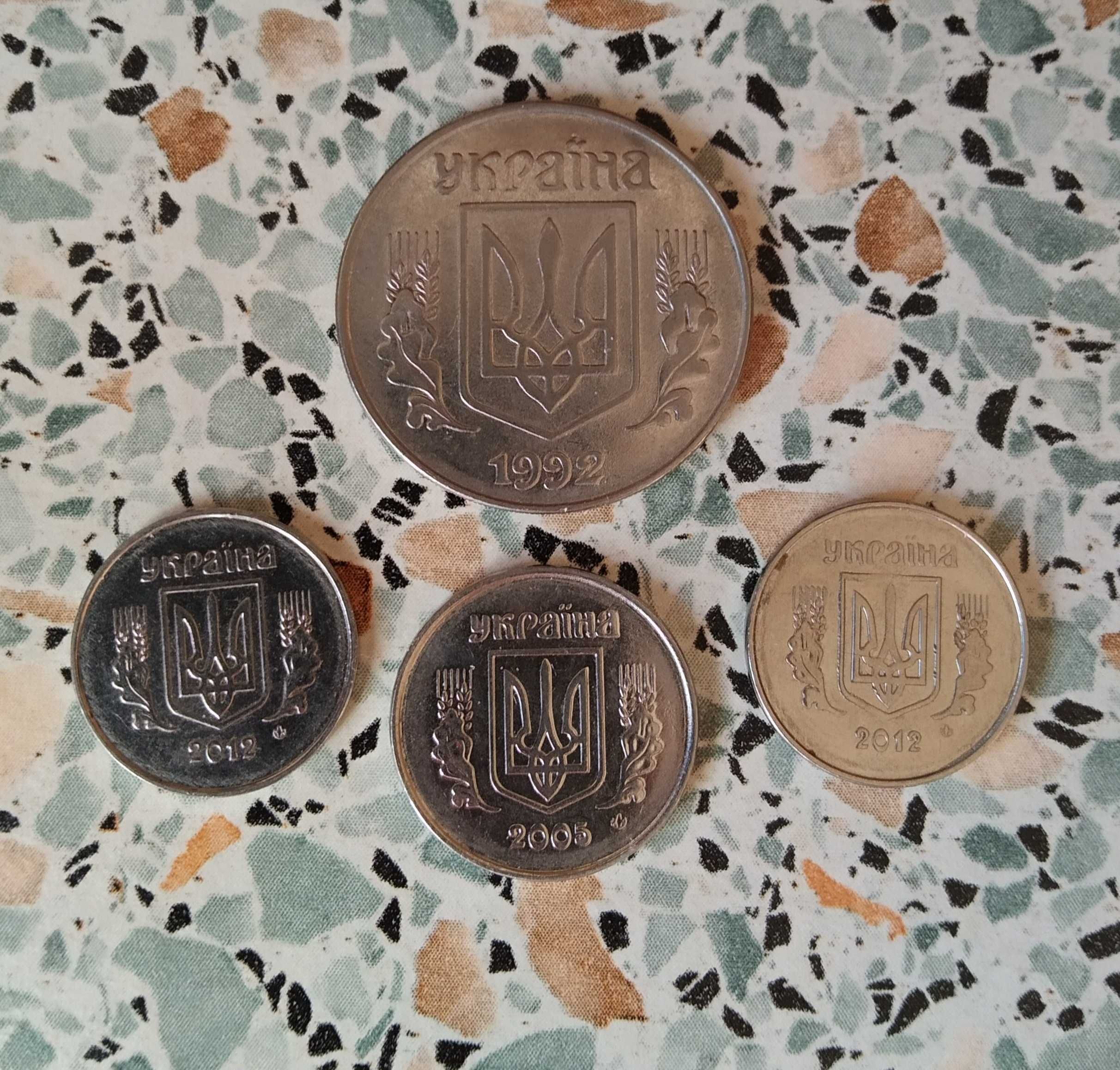 Монеты Украины 1992-2012 годов.