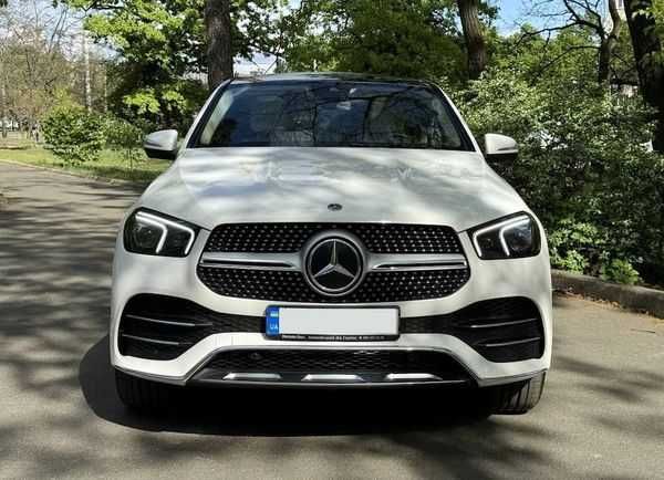 Авто на свадьбу Mercedes Benz Gle AMG Coupe белый джип с водителем