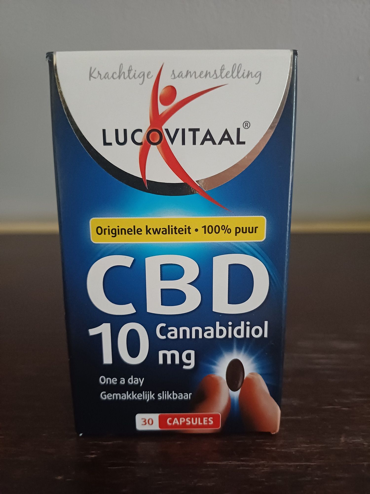 Lucovitaal Olej konopny CBD 10mg 30 Caps